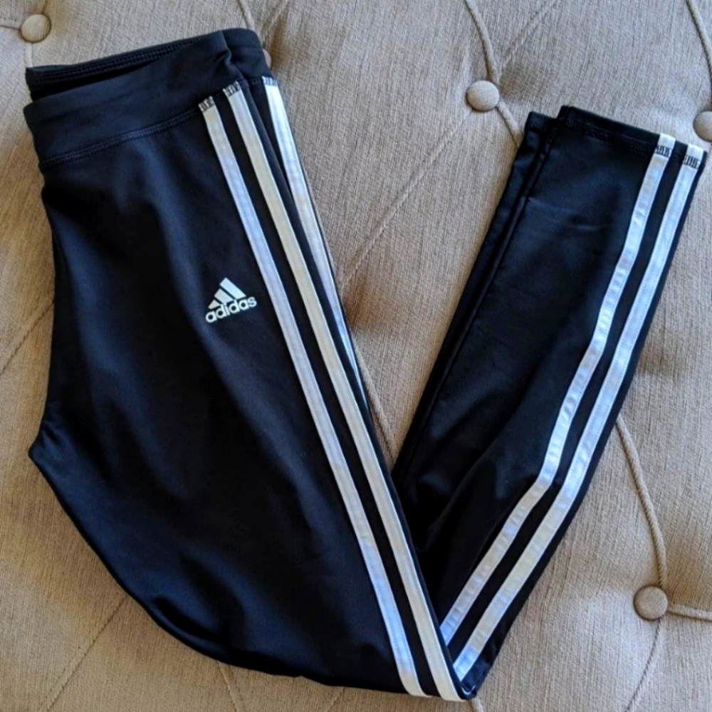 [adidas] 3 stripe leggings